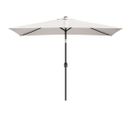 Parasol 200 X 300 Cm Blanc Sable Rectangulaire