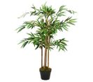 Plante Artificielle Avec Pot Bambou Twiggy 90 Cm