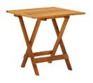 Table De Bistro 46x46x47 Cm Bois D'acacia Massif