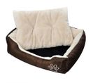 Lit Pour Chiens Marron Et Beige Xxl