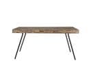 Table En Bois Marron