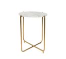 Table D'appoint En Marbre Blanc