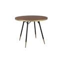 Table Ronde En Bois Marron