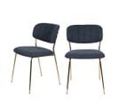 Lot De 2 Chaises Pieds Dorés