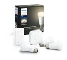 Kit De Démarrage White 3 Ampoules Avec Pont De Connexion Et Télécommande Variateur 10 W E27