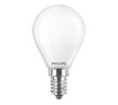 Ampoule LED sphèrique dépolie PHILIPS E14 EQ25W blanc chaud