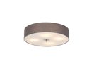 Plafonnier Country Gris 50 Cm - Tambour