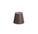 Housse En Lin Marron 12 Cm Ronde