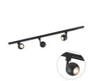 Spot Rail Gissi 3 Noir