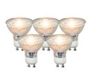 Lot De 5 Lampes LED Gu10 Cob 3,5w 330 Lm 3000k