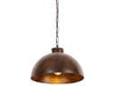 Suspension Industrielle Marron Rouille 35 Cm - Magna Classic