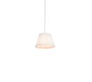 Lampe Suspendue Rétro Crème 25 Cm - Plissée