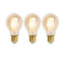 Lot De 3 Lampes LED E27 Dimmables Goldline 5w 380 Lm 2200k