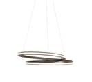 Suspension Moderne Noire 74 Cm Avec LED - Rowan