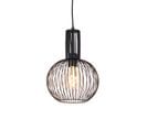 Lampe Suspension Noire - Wire Whisk