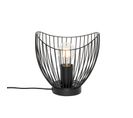 Lampe De Table Moderne Noire 20 Cm - Pua