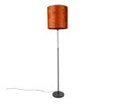 Lampadaire Abat-jour Noir Rouge 40 Cm Orientable - Parte