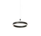 Suspension Noire 30 Cm Avec LED Dimmable En 3 Étapes - Lyani