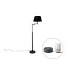 Lampadaire Intelligent Noir Avec Abat-jour Noir Avec Wifi A60 - Ladas Deluxe