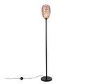 Lampadaire Design Noir Et Cuivre 30 Cm - Sarella