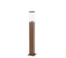 Lampadaire D'extérieur Moderne Marron Rouille 80 Cm - Malios