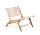 Tambunan - Fauteuil Lounge En Teck - Couleur - Naturel