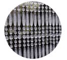 Rideau De Porte En Perles Transparentes Frejus 100 X 230 Cm