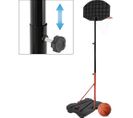 Ensemble De Basket Portable Réglable En Hauteur