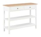 Buffet Blanc 110x35x80 Cm Mdf