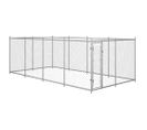 Chenil extérieur pour chiens 7,6 x 3,8 x 1,9 m