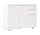 Buffet Blanc Brillant 107x35x80,5 Cm