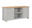 Meuble TV Gris 120 X 39 X 58 Cm