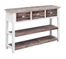 Buffet Antique Marron 115 X 30 X 76 Cm Bois