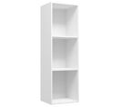 Bibliothèque/meuble TV Blanc 36x30x114 Cm Bois D'ingénierie