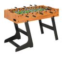 Table De Football Pliante 121 X 61 X 80 Cm Marron Clair