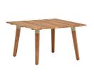 Table Basse De Jardin 60x60x36 Cm Bois Solide D'acacia