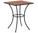 Table De Bistro Mosaïque Terre Cuite 60 Cm Céramique