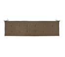 Coussin De Banc De Jardin Taupe 180x50x3 Cm Tissu Oxford