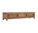 Meuble TV 150 X 30 X 30 Cm Bois De Teck Massif