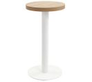 Table De Bistro Marron Clair 40 Cm Mdf