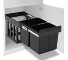 Poubelle Amovible De Cuisine Fermeture En Douceur 36 L