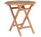 Table Pliable De Jardin 45x45x45 Cm Bois De Teck Solide