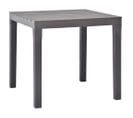 Table De Jardin Moka 78x78x72 Cm Plastique