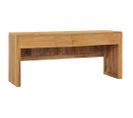 Meuble TV 100x35x45 Cm Bois De Teck Massif