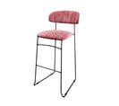 Tabouret De Bar Design Mundo Revêtement En Velours Ignifuge Vert -