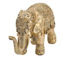 Statue L.19 cm ELEPHANT Doré