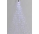 Fil d'argent cascade 200 LED  Blanc froid