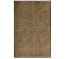 Paillasson Lavable Marron 120x180 Cm