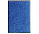 Paillasson Lavable Bleu 40x60 Cm