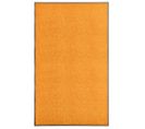 Paillasson Lavable Orange 90x150 Cm